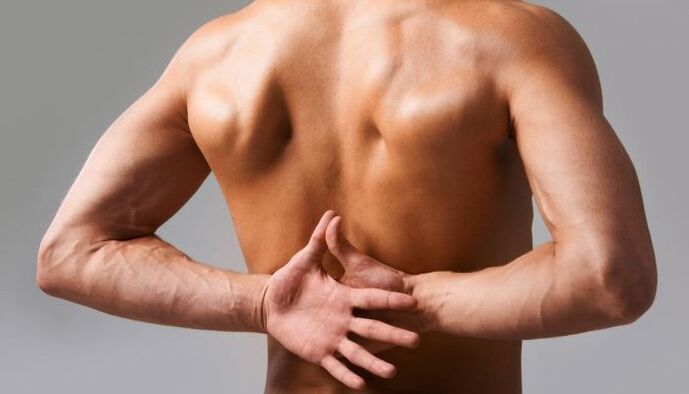 bolovi u leđima s osteohondrozo u prsima