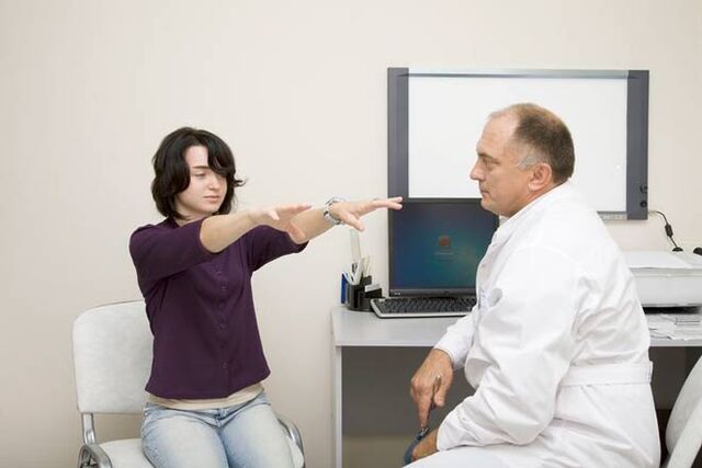 Dijagnoza torakalne osteohondroze od strane neurologa